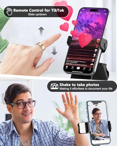 Smart Ring Health Tracker for Men and Women with Charging Case - IP68 Waterproof Fitness Ring with Sleep Tracker, Heart